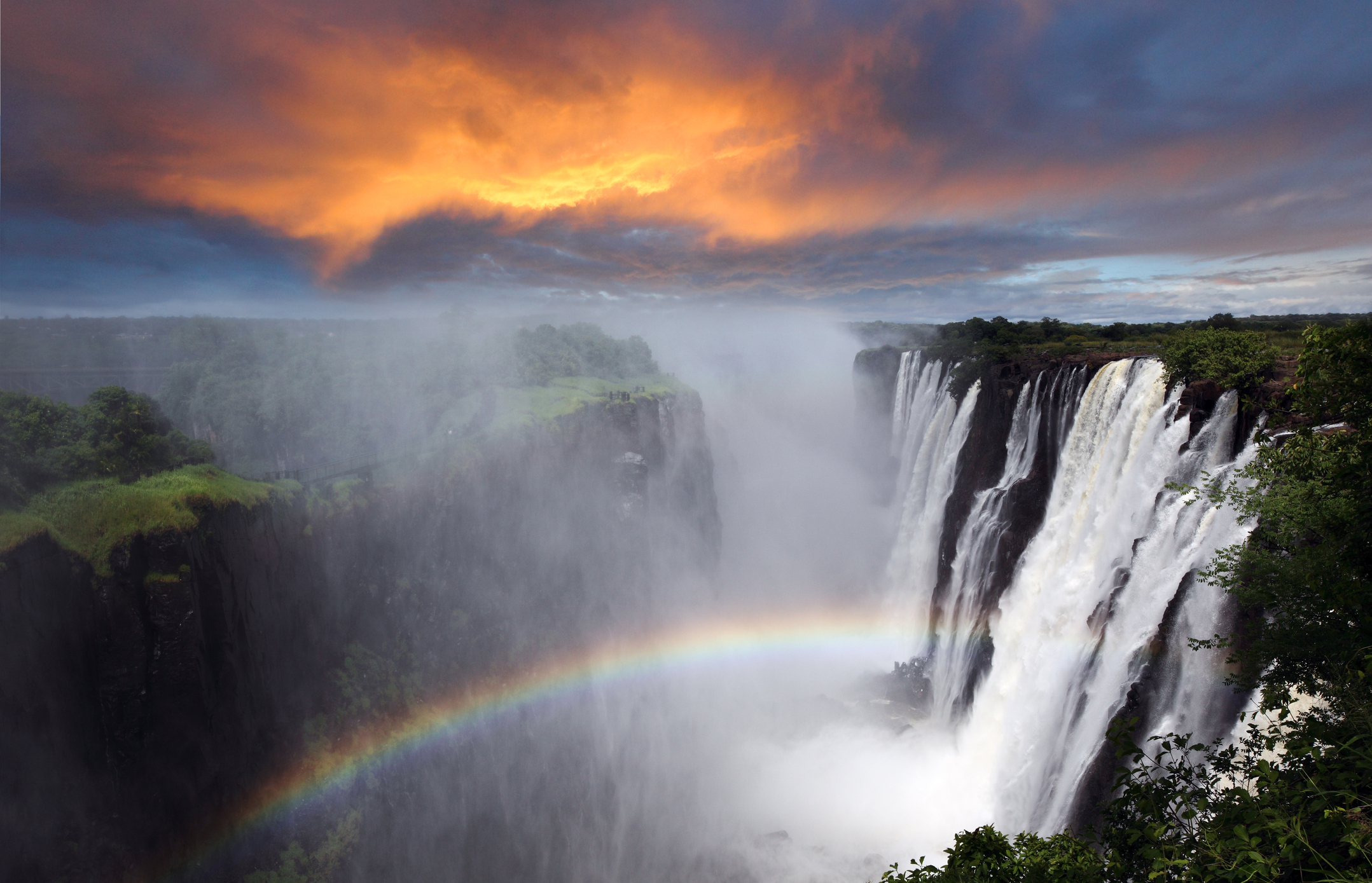 Lake and waterways in Zambia